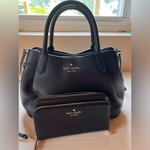 Kate Spade Large Dumpling Bag and Wallet